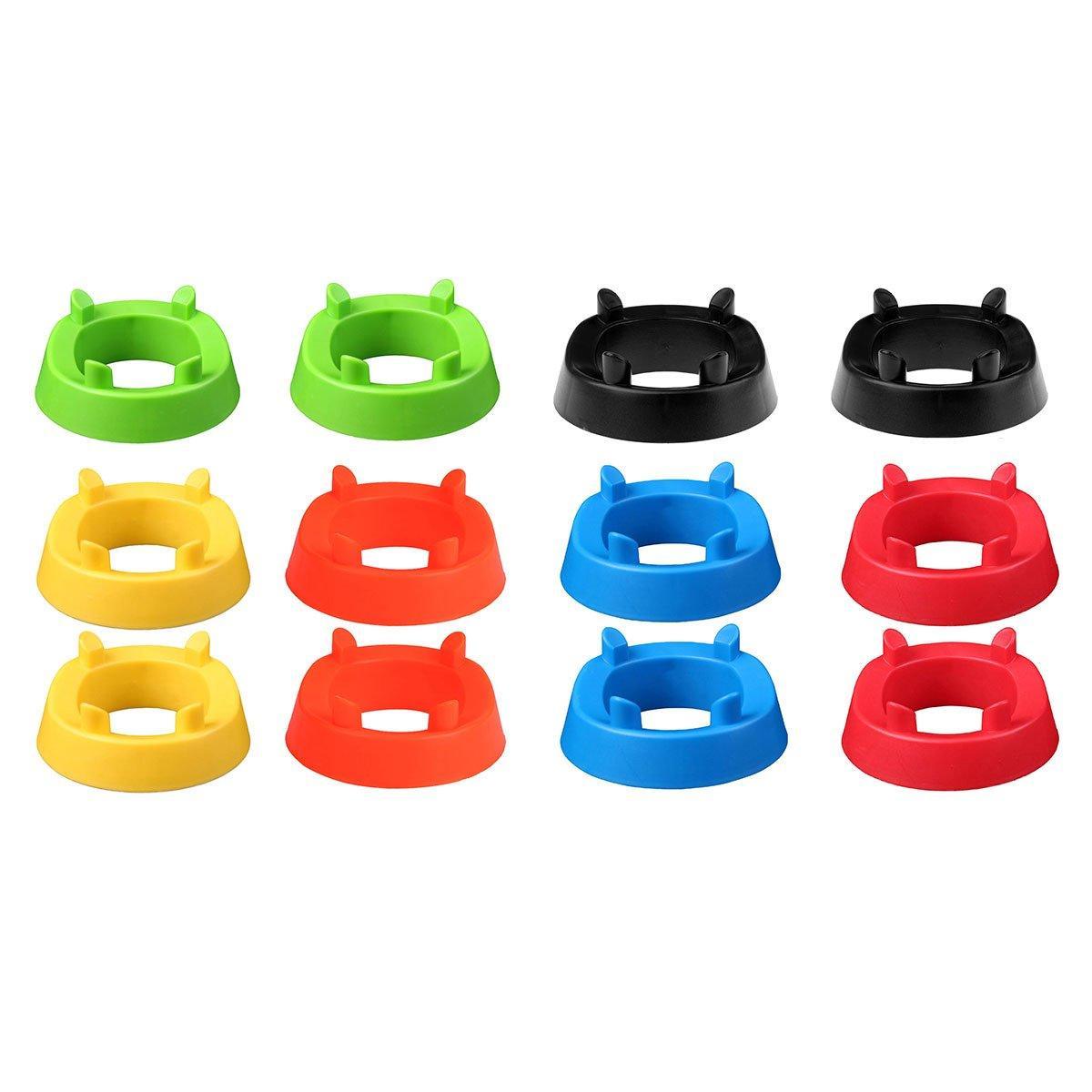 2PCS Football Basketball Volleyball Storage Stand Multi-Functional Ball Holder - Black