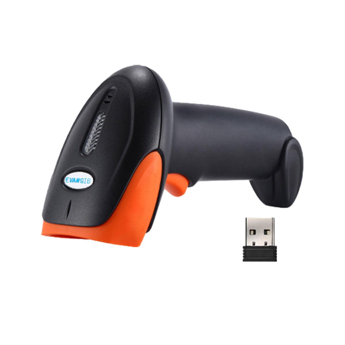 Wireless Barcode Scanner 2D QR Code Handheld Reader for Supermarket Warehouse