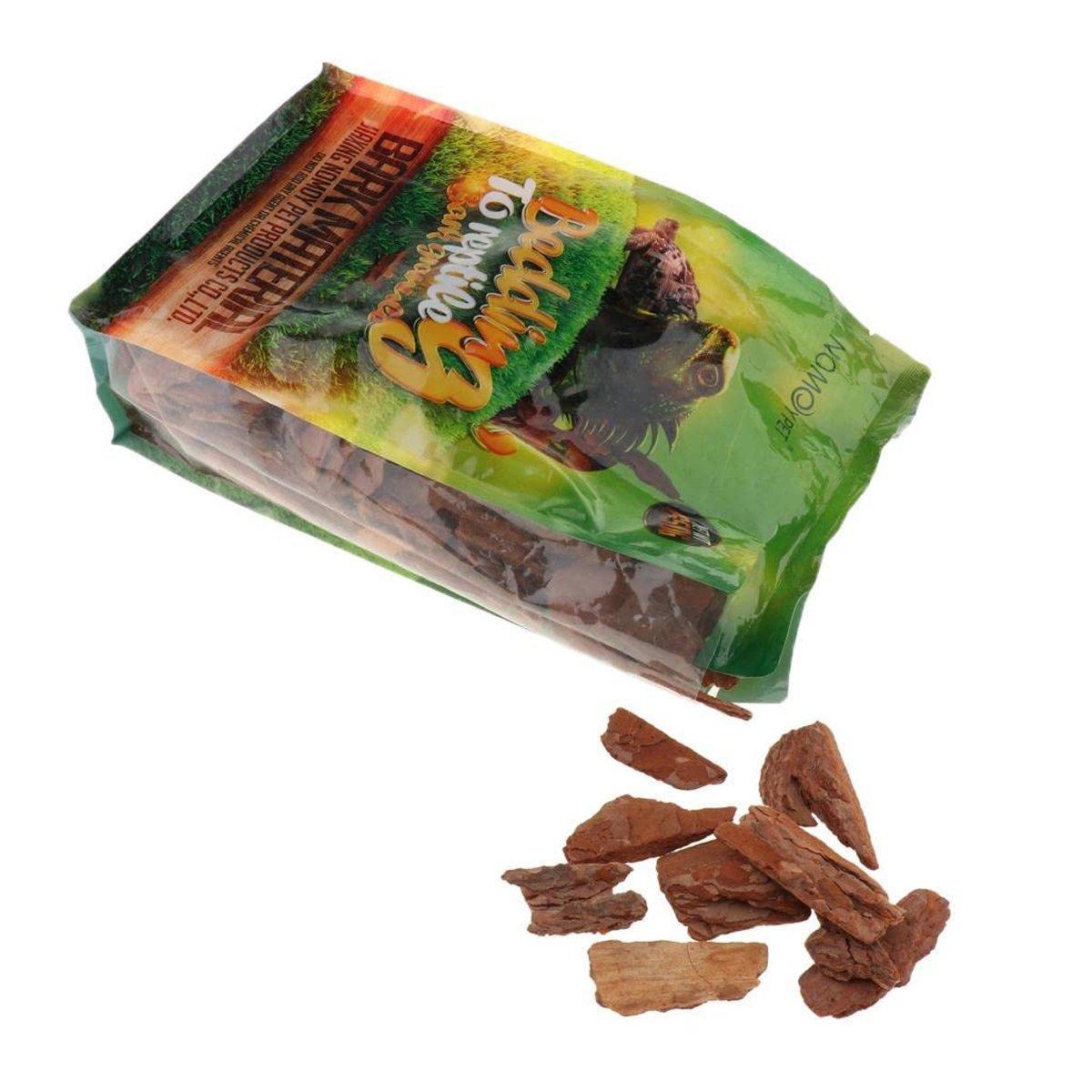 Reptile Bedding Substrate for Lizard Snake Tortoise Natural Bark Material - Small 650g