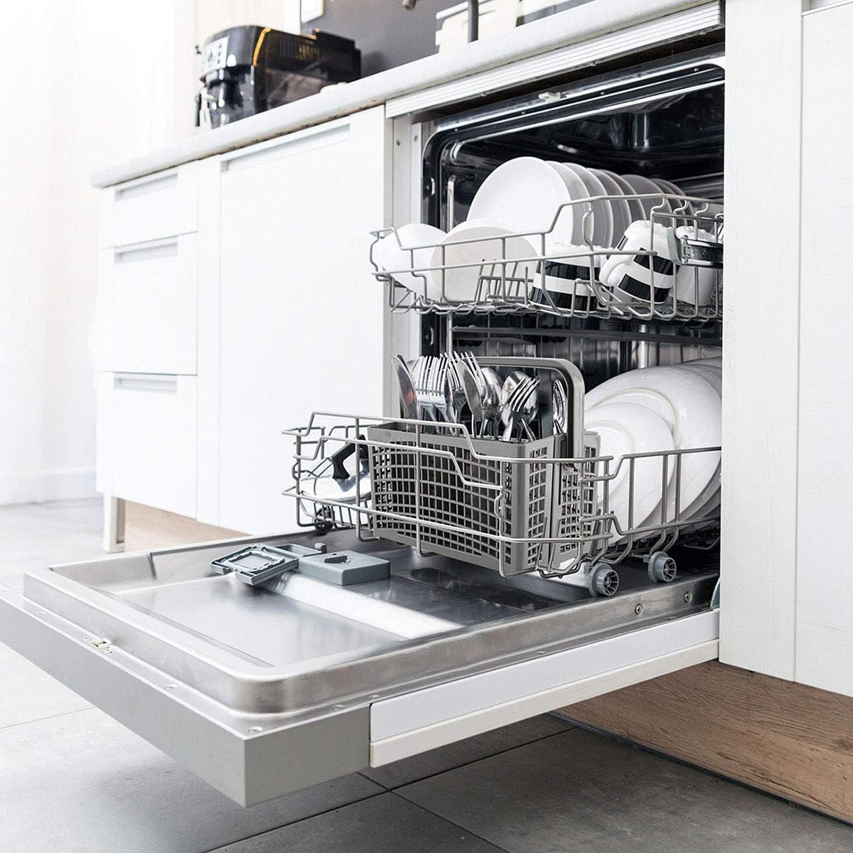 Dishwasher Basket Tableware Knife Fork Storage Box for Kitchen Storage Box