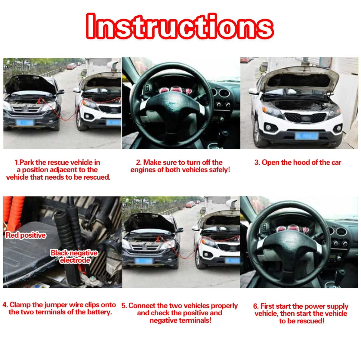 Car Battery Wire Clamp Pliers Crimping Tool Cable Connection Terminal Lug Clip