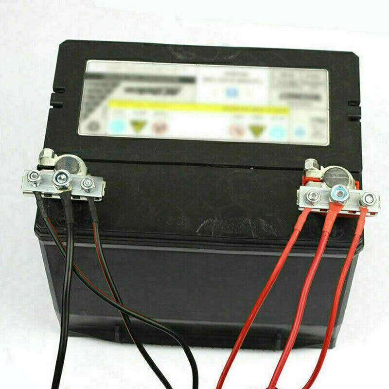 2Pcs 12V Battery Terminals Connectors Clamps 3 Way Kit For Caravan Car Van Au