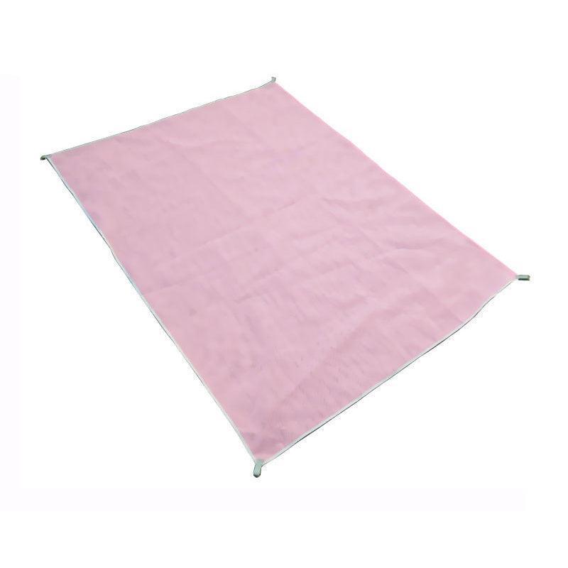 Sand Free Beach Mat Blanket Sand Proof Magic Sandless Sand Dirt & Dust Disappear - Pink