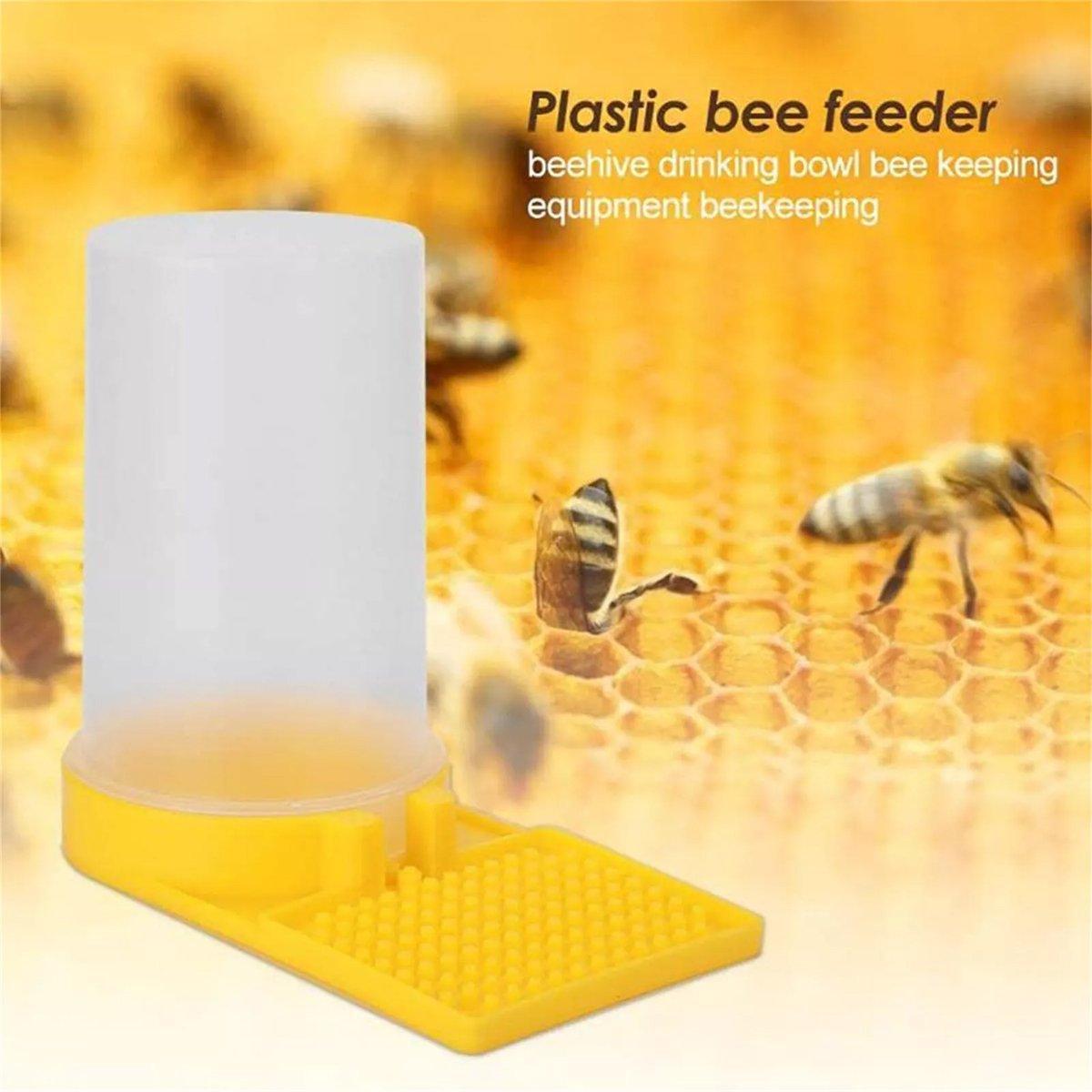 10PCS Beekeeping Tools Hive Entrance Feeder Bee Feeding Trough Beehive Door Tool