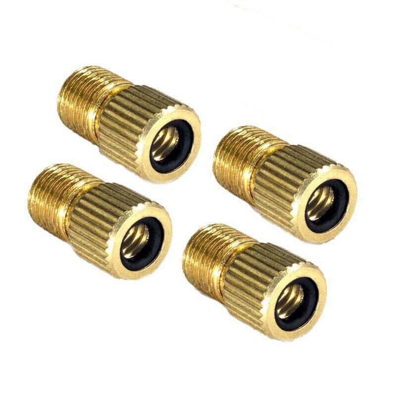 Bicycle Pump Adapters Converter Presta To Schrader Bike Valve Tyre Connector Au - 5PCS