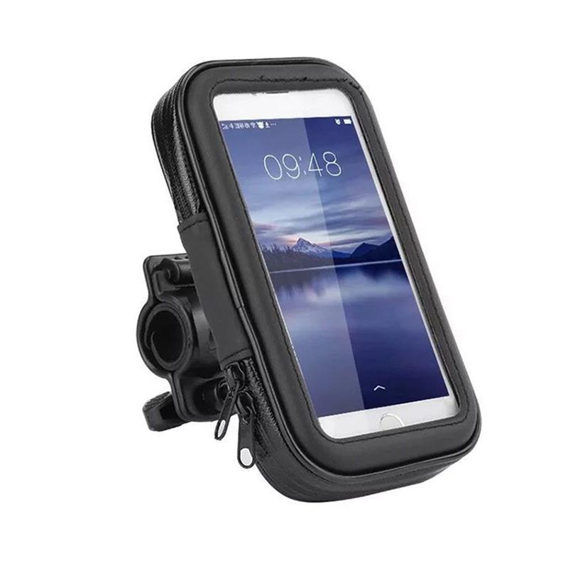 Waterproof Bicycle Bike Motorcycle Handlebar Mount Holder Case For Mobile Phone