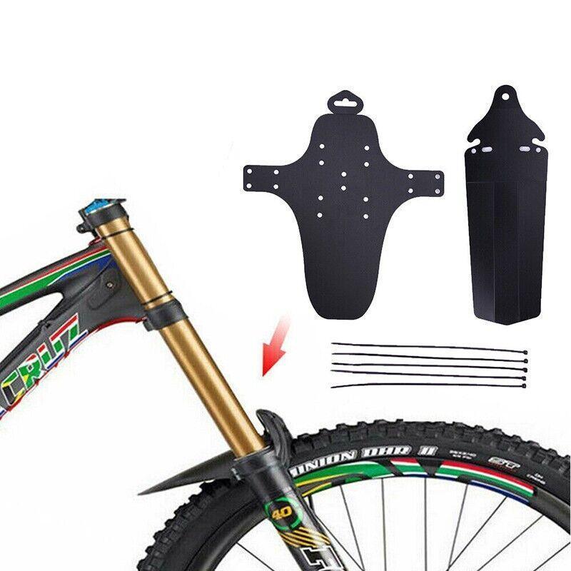 Mountain Bike Mud Guard Set Lightweight Front and Rear Fenders for MTB Bicycle
