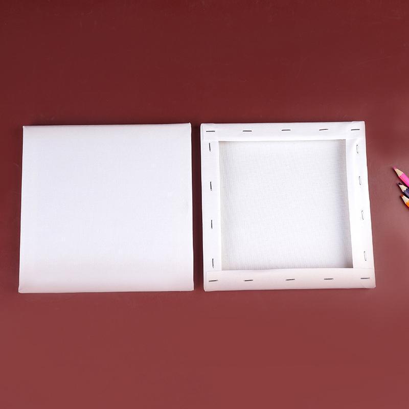 5x Artist Blank Stretched Canvas Canvases Art Large White Range Oil Acrylic Wood - 40*50CM