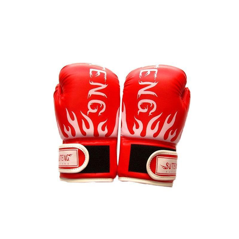 2PCS PU Boxing Training Gloves for Young Beginners Suitable for Ages 3-12 - Pearly Blue