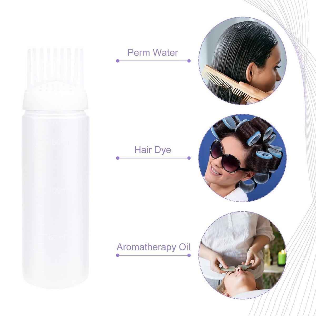 Hair Dry Cleaning Hair Bottle Combing Teeth Coloring Cream Scale Water Perm Potion Salon Tools