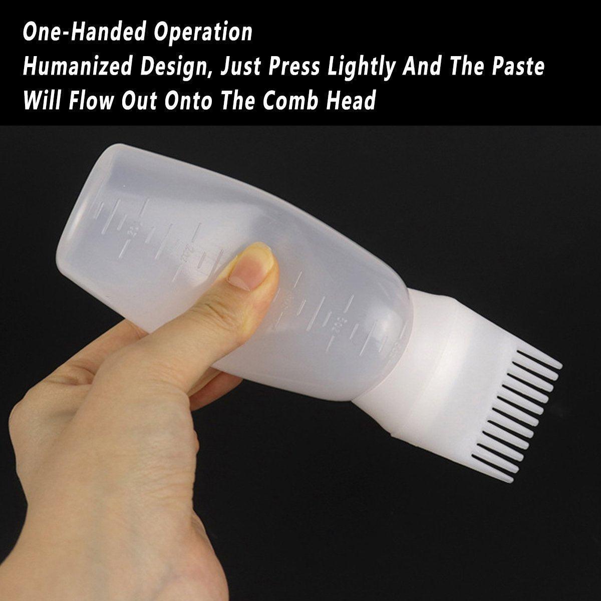 Hair Dry Cleaning Hair Bottle Combing Teeth Coloring Cream Scale Water Perm Potion Salon Tools