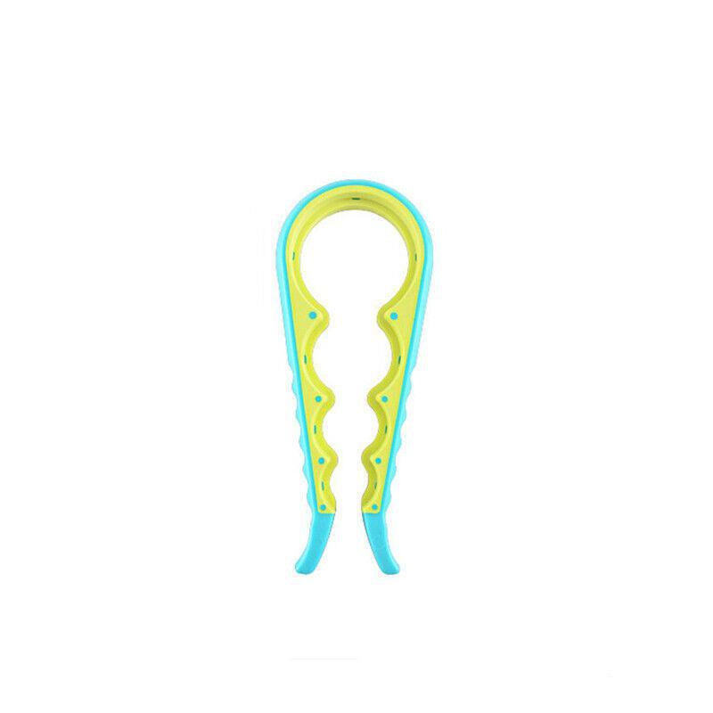 Silicone Jar Can Opener Multi-Purpose Lids Cap Arthritis Bottle Opener Easy Grip - Green