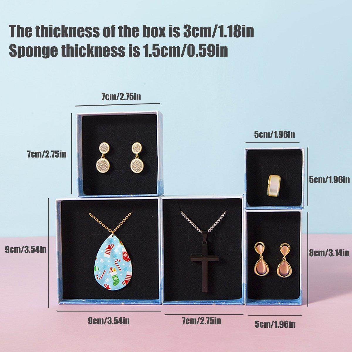 20PCS Cloud Jewelry Box Earrings Necklace Ring Bracelet DisplayOrganizer - 5*8*3cm(Box)