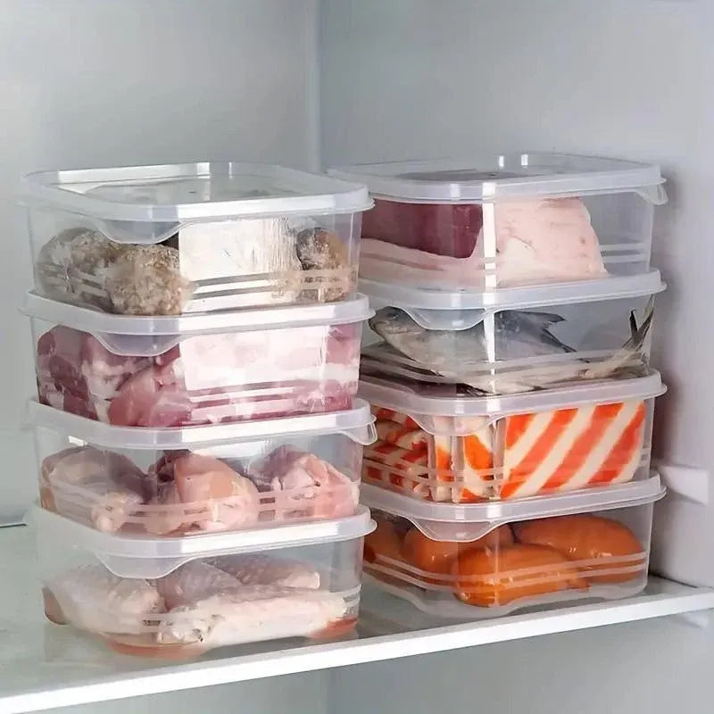 10-Piece 350 ml Stackable Storage Container Set with Lids