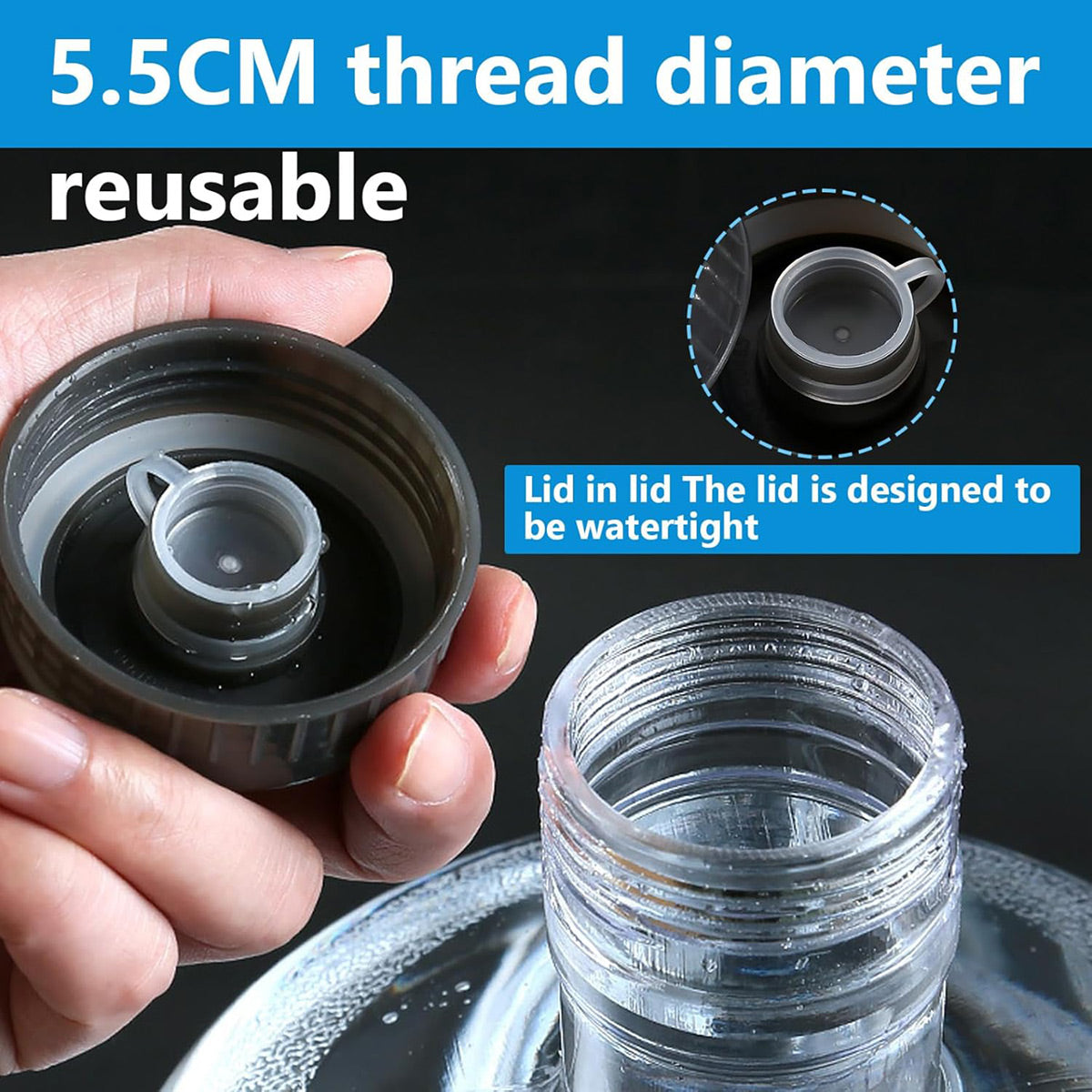 Water Storage Jugs Water Bucket Pure Water Barrel Portable Water Tank Water - 15L