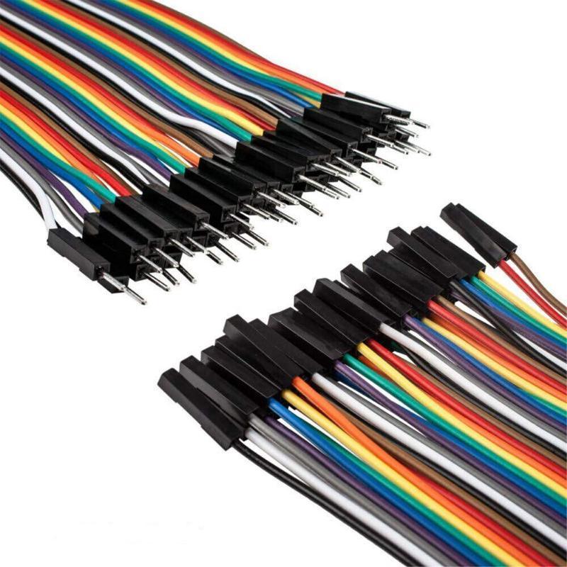 40PCS Dupont Cable 20cm Jumper Wire for Arduino RPi breadboard - Male to Male 20CM