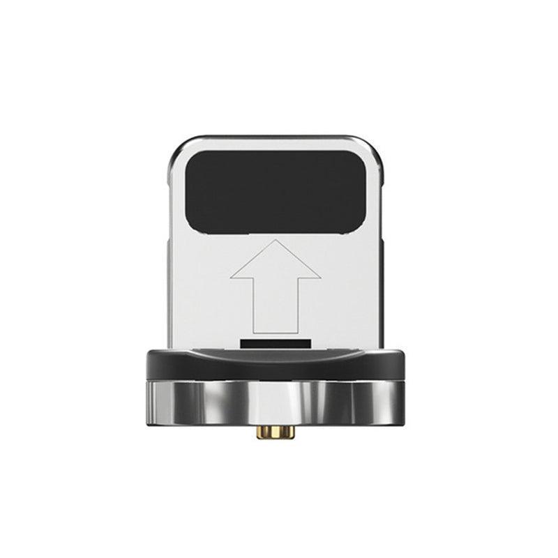 1m 2m Braided Charging Cable with Detachable Connectors for Type C Micro Lightning - Magnet Cable-Red-Type C-1M