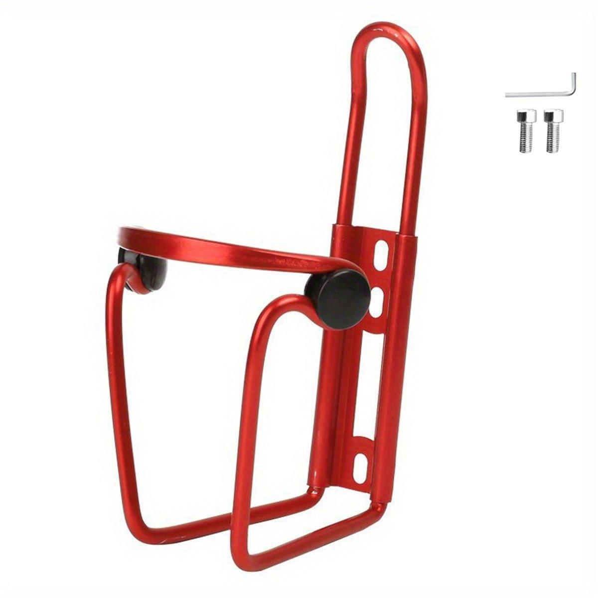 Durable Aluminum Alloy Water Bottle Holder for MTB Bike Bicycle Cycling Cage - Red