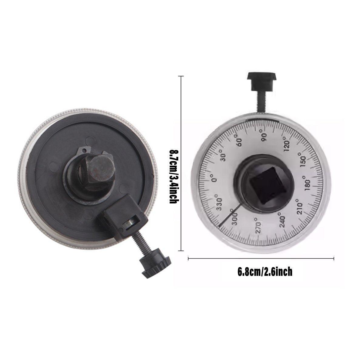 Automobile Torque Meter Angle Measuring Instrument Tool for Wrench and Ruler