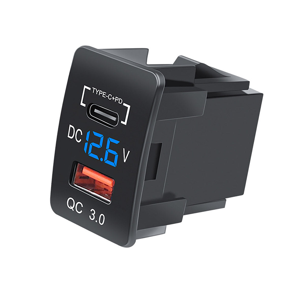 Car USB Charger Socket Adapter 12V 24V Dual Port Power Outlet For Honda Vehicle