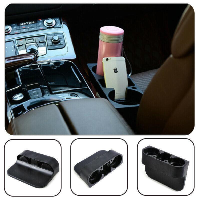Multifunctional Car Console Gap Cup Holder for Bottles Snacks and Small Items