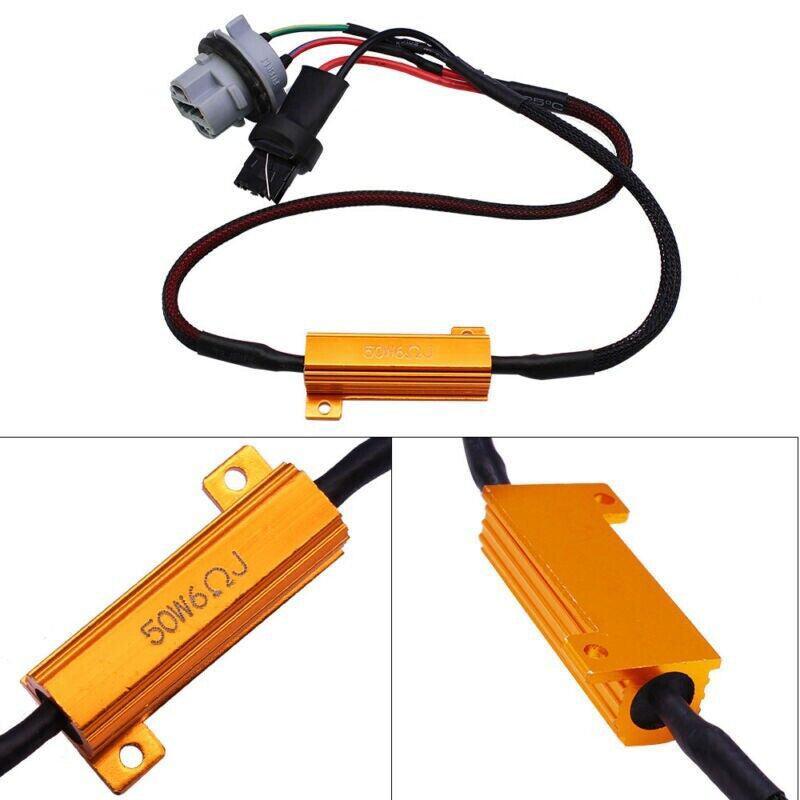 4X 50W Led Load Resistor 12V Lights Front Rear Indicator Hyper Flash Car 4Wd Ute