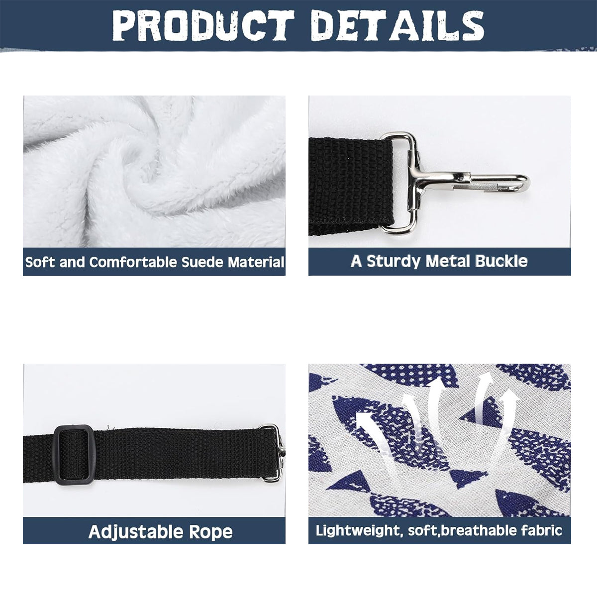 Cat Hammock Hanging Bed Cage Nest Soft Pet House Basket Cat Sleeping Supplies - Blue Whale