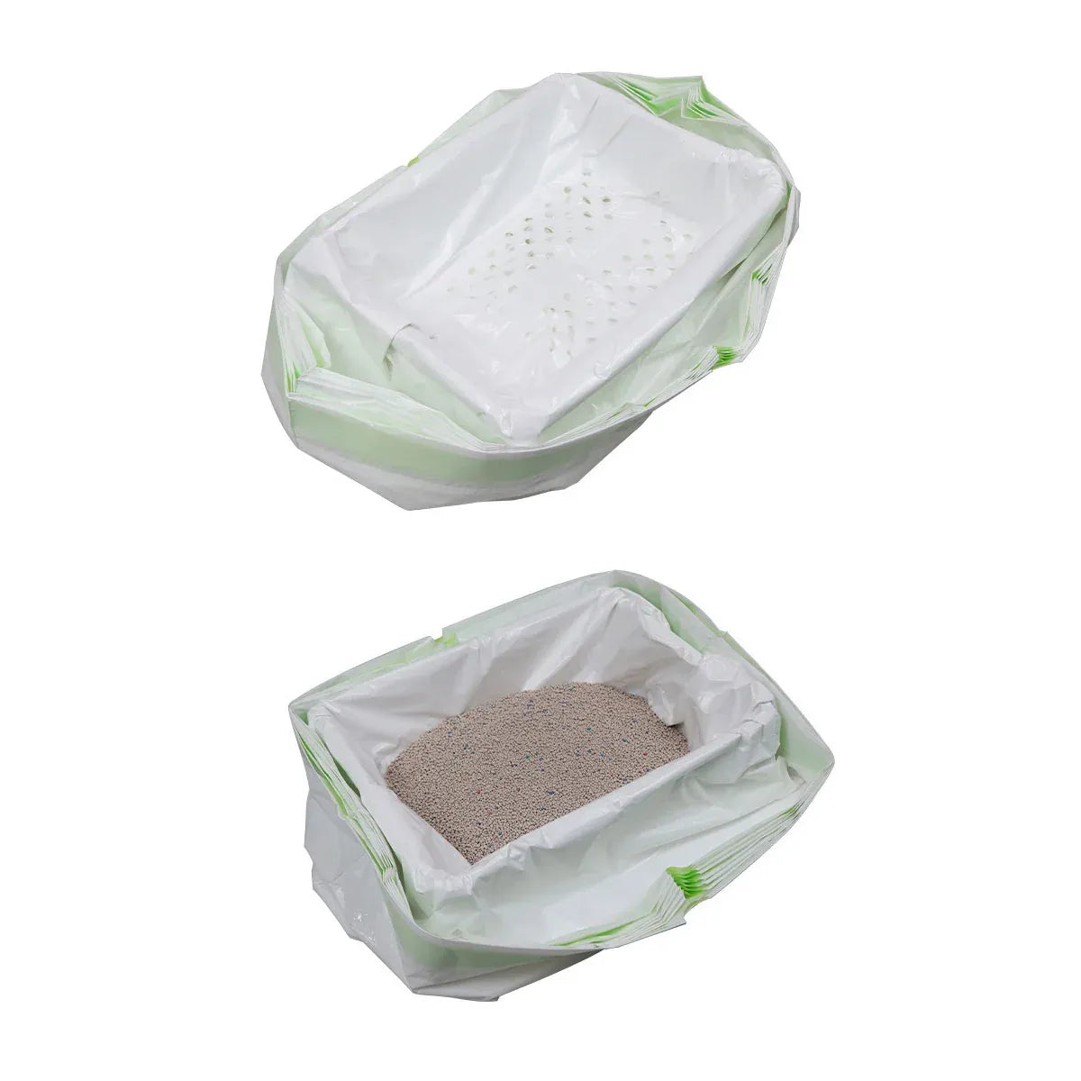 4-Roll Cat Litter Sifting Bag Set