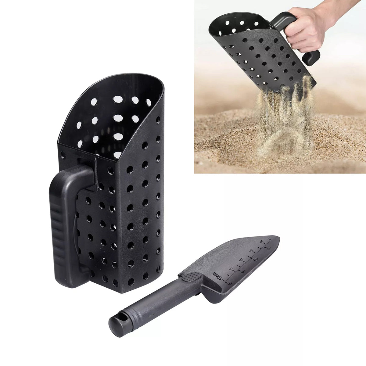 2PCS Cat Litter Scoop Durable Plastic Cleaning Shovel Kitty Box Waste Removal