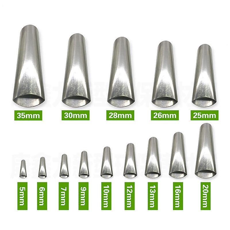 17PCS Stainless Steel Perfect Caulking Nozzle Applicator Sealant Finishing Tool