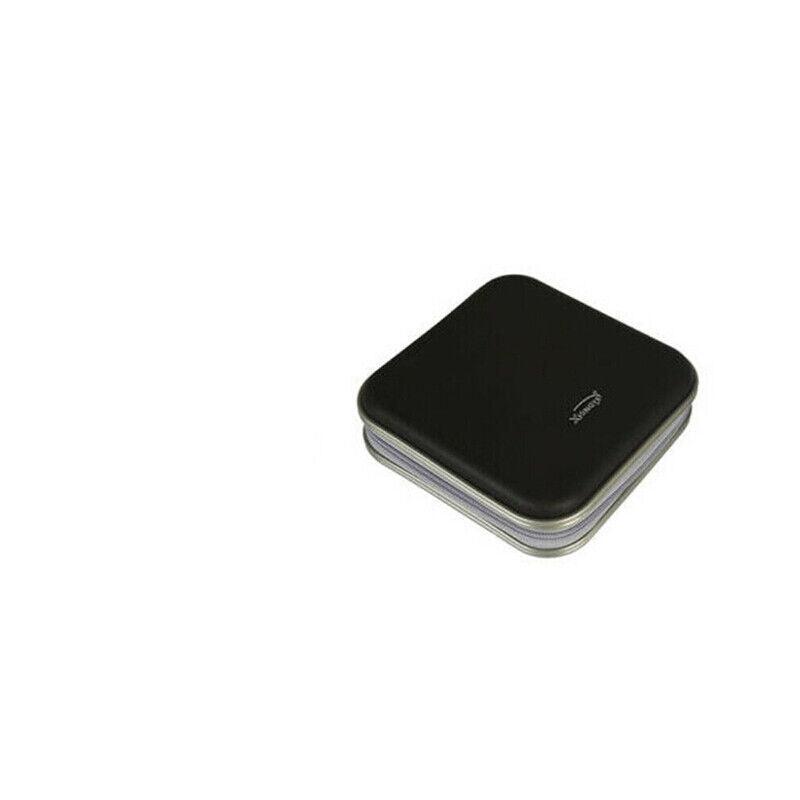 40-Disc CD DVD Wallet Case Portable Car Storage Holder Sleeve Carry Pouch - Blue