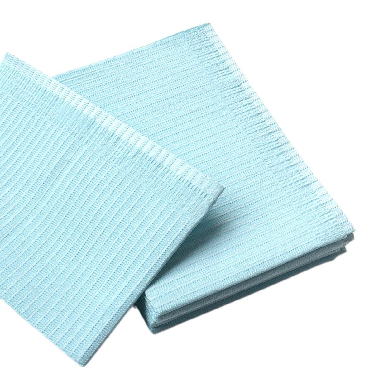 125PCS Disposable Waterproof Tattoo Cleaning Pad Dental Table Cover Film Mat - Pink