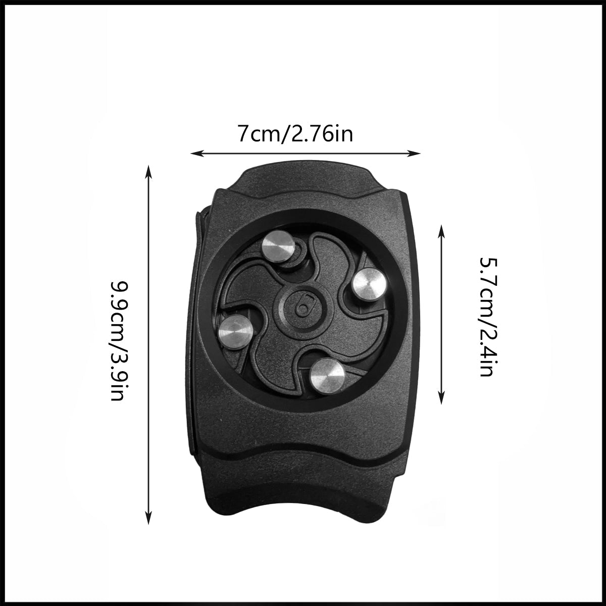 Topless Can Opener Manual Kitchen Tool for Beer Soda and Tin Bottles - Black