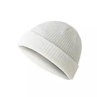 Men Women Mini Fisherman Beanie Winter Spring Hat Soft Knitted Docker Skull Cap - Light Purple