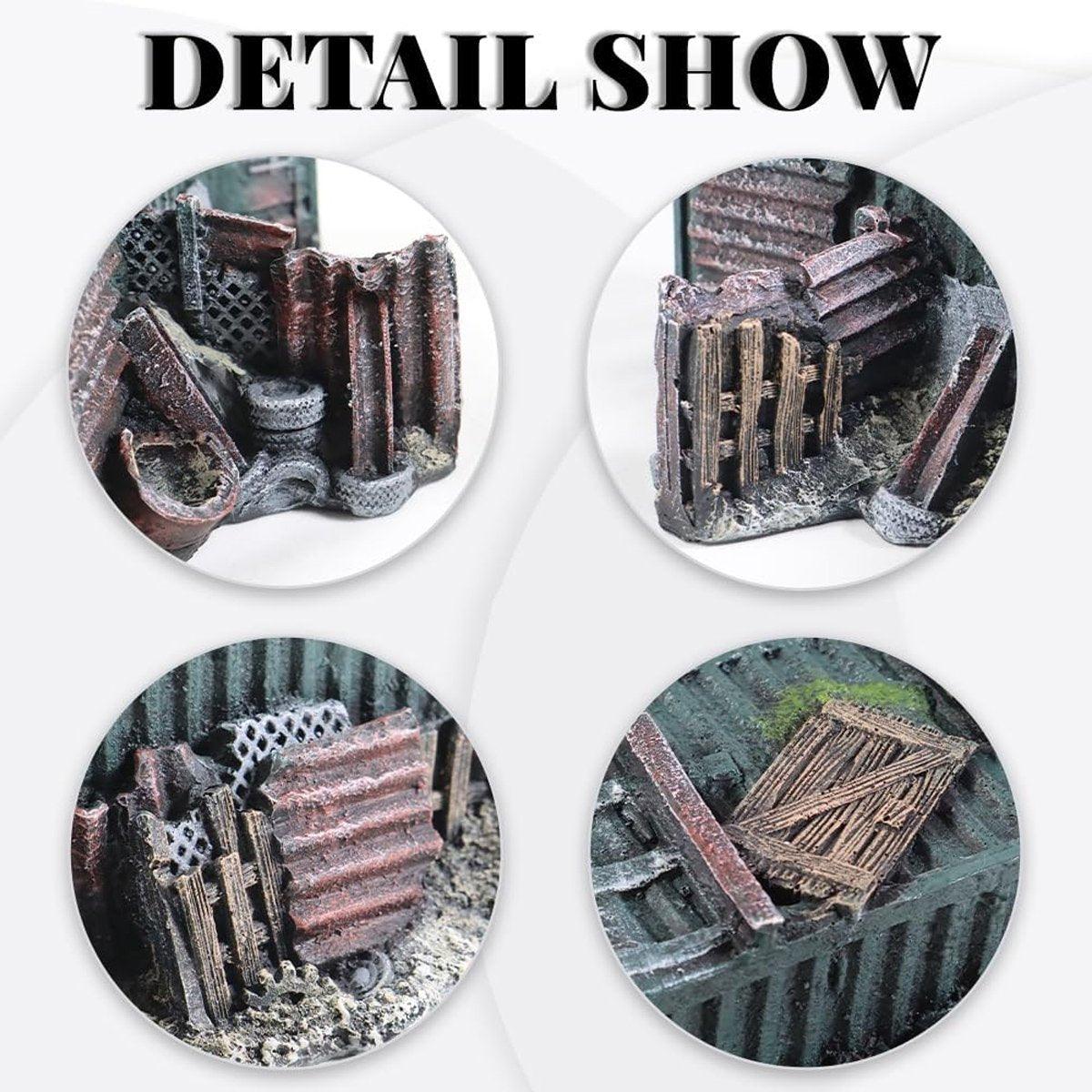 Fish Tank Aquascape Hiding Cave Shrimp Fish Shelter Aquarium Decoration House