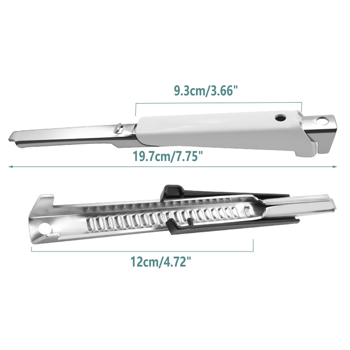 Adjustable Can Opener 2PCS Jar Bottle Cap Screw Lid Remover Tool for Kitchen Use