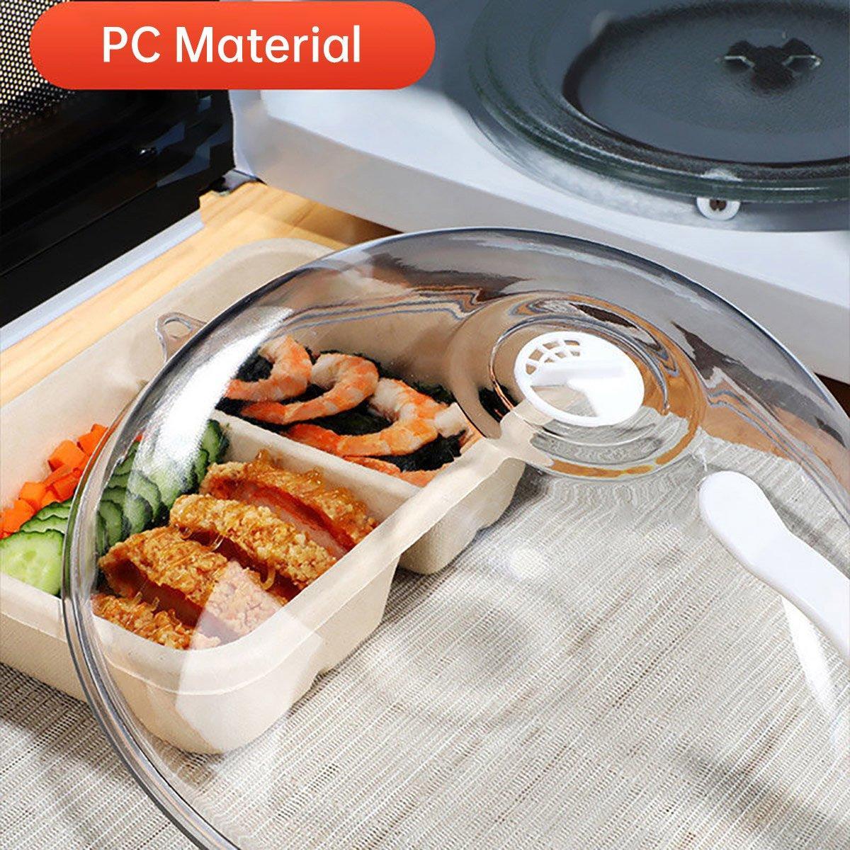 Microwave Safe Food Grade Plastic Splash Proof and Dustproof Heating Cover