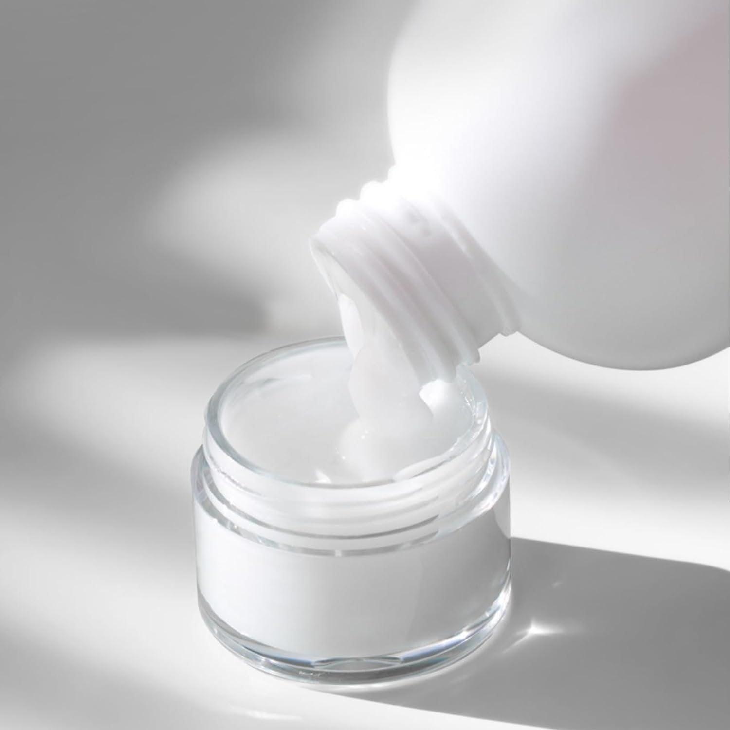 10pcs Wide Mouth Plastic Jars Black Lid Transparent Skin Care Cream Containers - 80ml