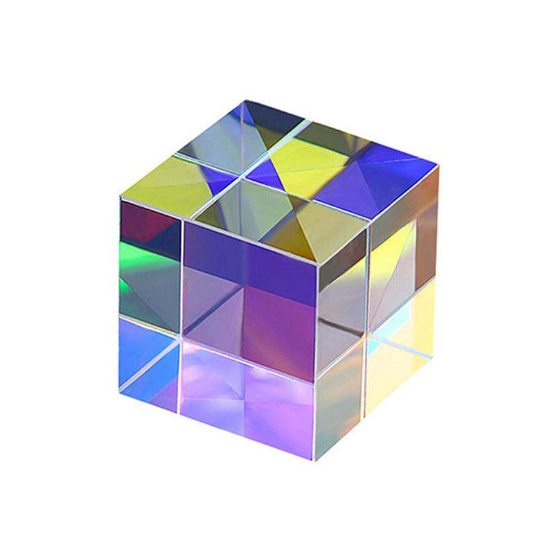 Glass Prism Cube 15 20 25mm RGB Dispersion Science Experiment or Storage Bag - Only 1PC Storage Bag