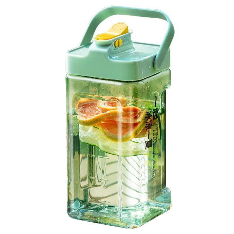 Large Capacity 3.5L Cold Water Kettle Home Use Beverage Dispenser Jug Mug - Green