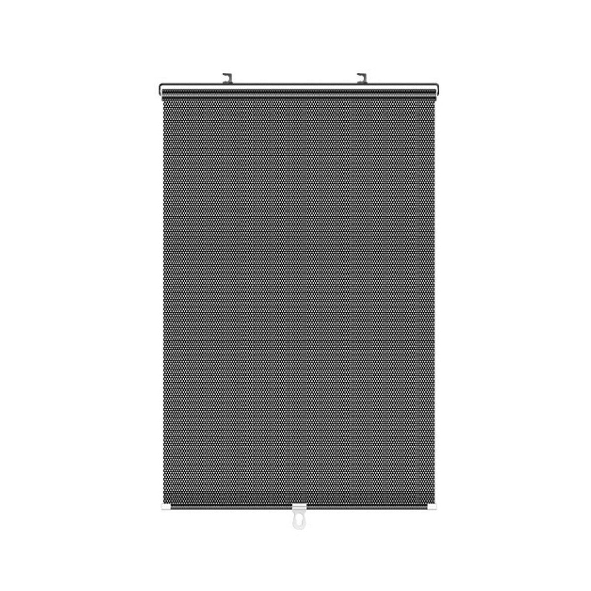 Car Window Sun Shade Retractable Side Visor Shield Cover Roll Curtain For Auto Use - 40x60cm