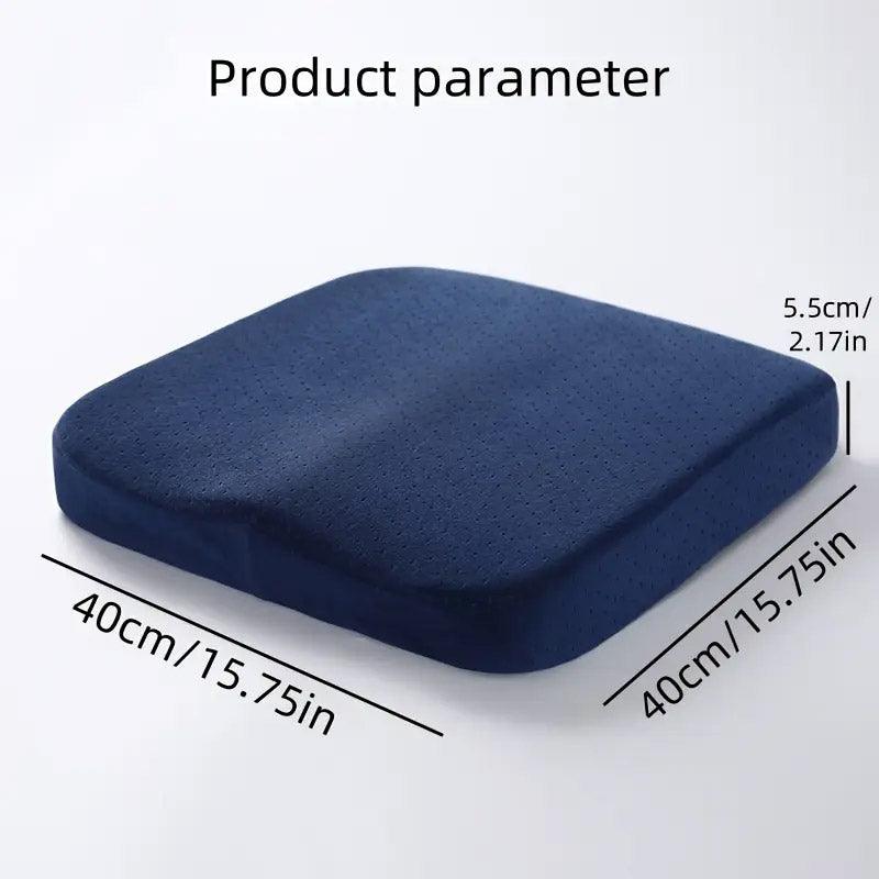 Square Seat Cushion Office Car Chair Cushion Comfort Support for Long Sitting