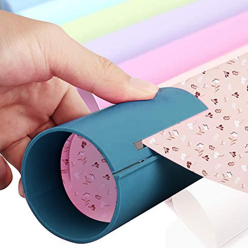 3PCS Sliding Wrapping Paper Cutter Christmas Gift Roll Cutting Tool