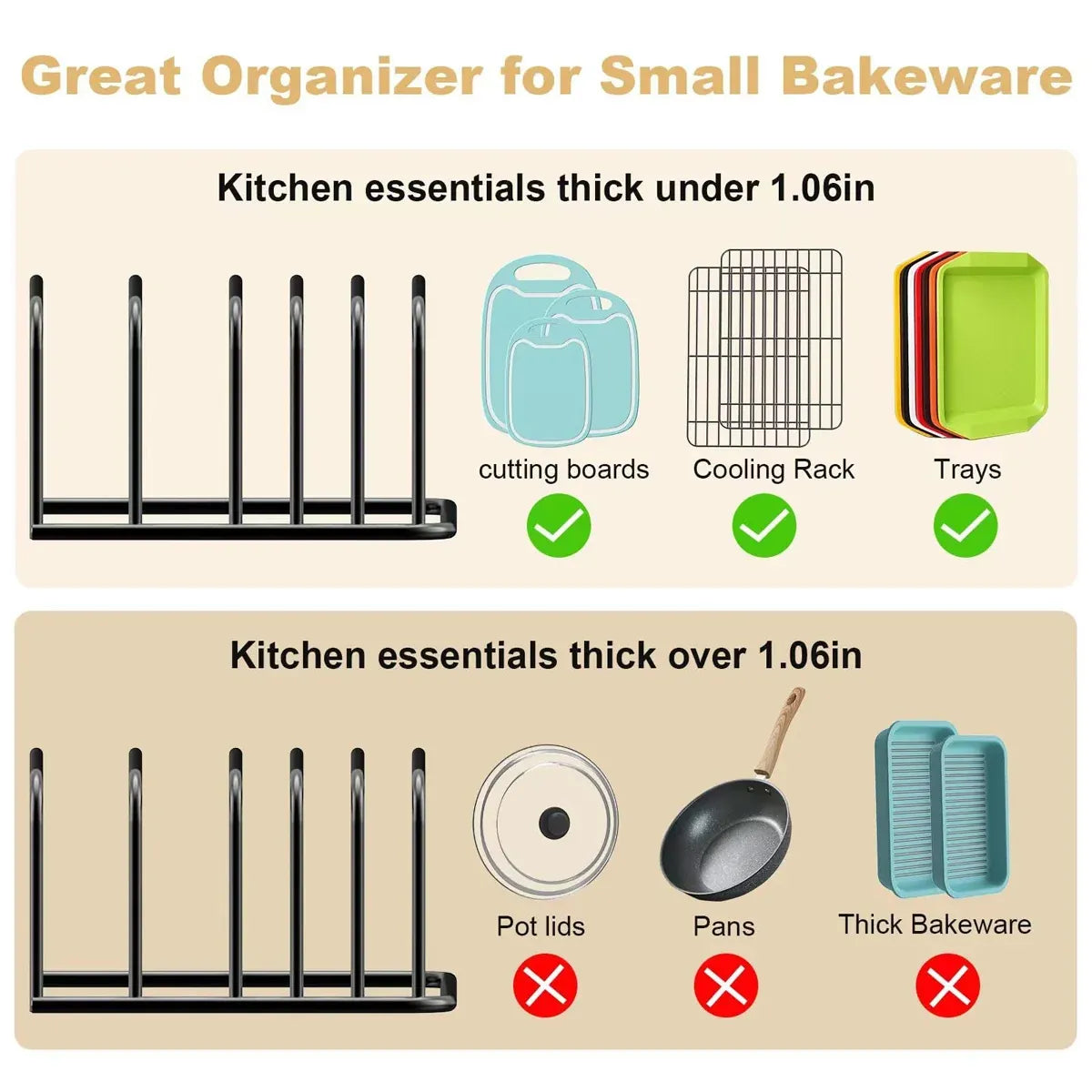 Kitchen Counter Chopping Board Rack Multifunction Dish Drying Storage Holder