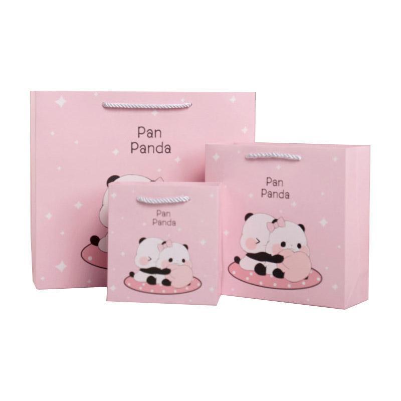 25x Creative Cartoon Animal Gift Bags Cute Birthday Party Favors Tote Paper Bags - Dinosaur-Paradise-25pcs-M