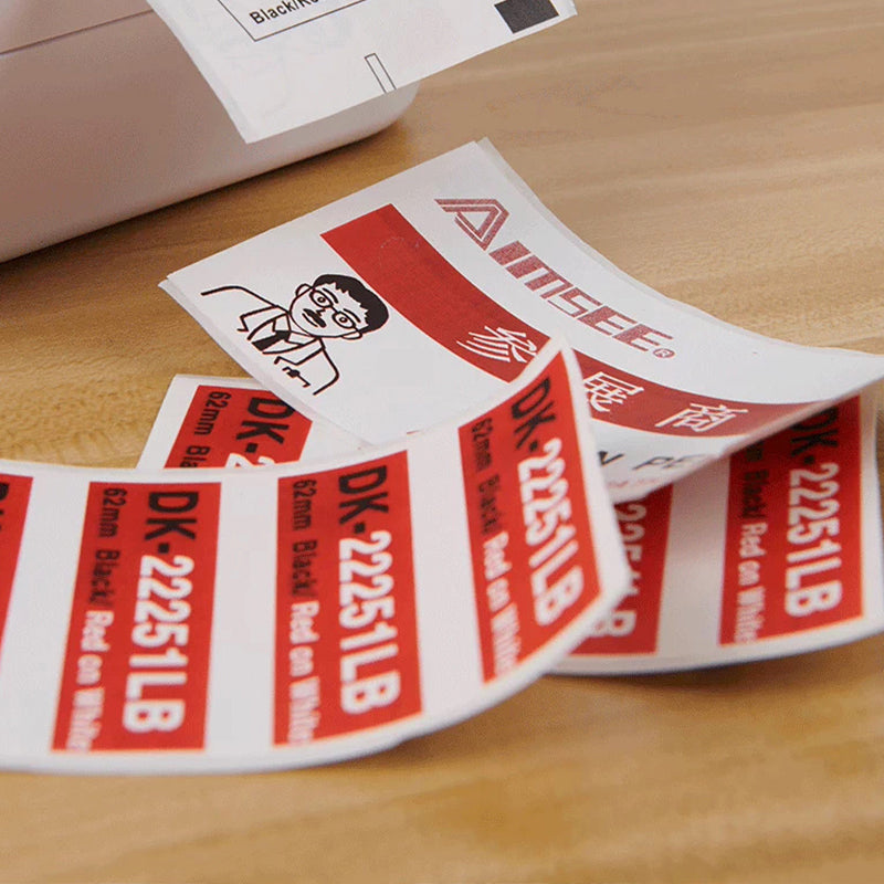 8 Rolls Compatible Brother Dk11201 400 Address Labels 29X90Mm Ql570 Ql700 Ql1050