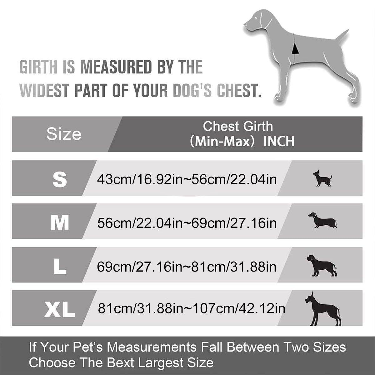 Adjustable No-Pull Dog Harness Vest S-XL Reflective Pet Training Outdoor Handle - Blue-M