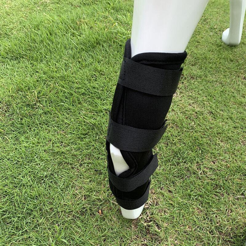 S/M/L/Xl Pet Dog Knee Support Brace Leg Hock Front Back Protector Compression - S