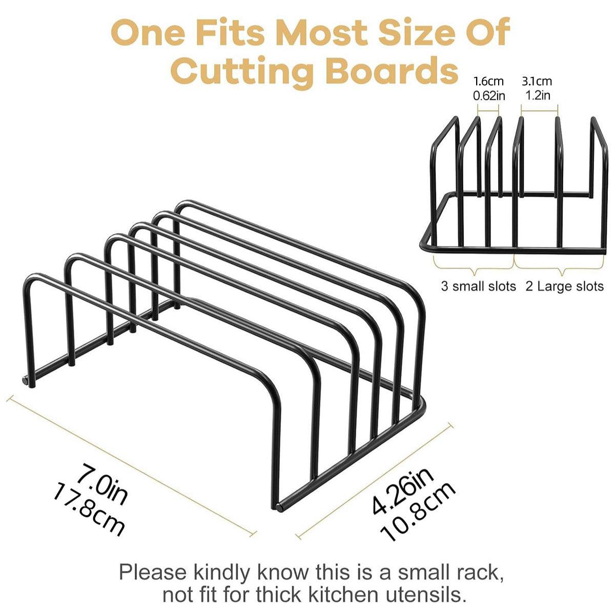 Home Kitchen Chopping Board Draining Rack Multifunction Storage Shelf Organizer