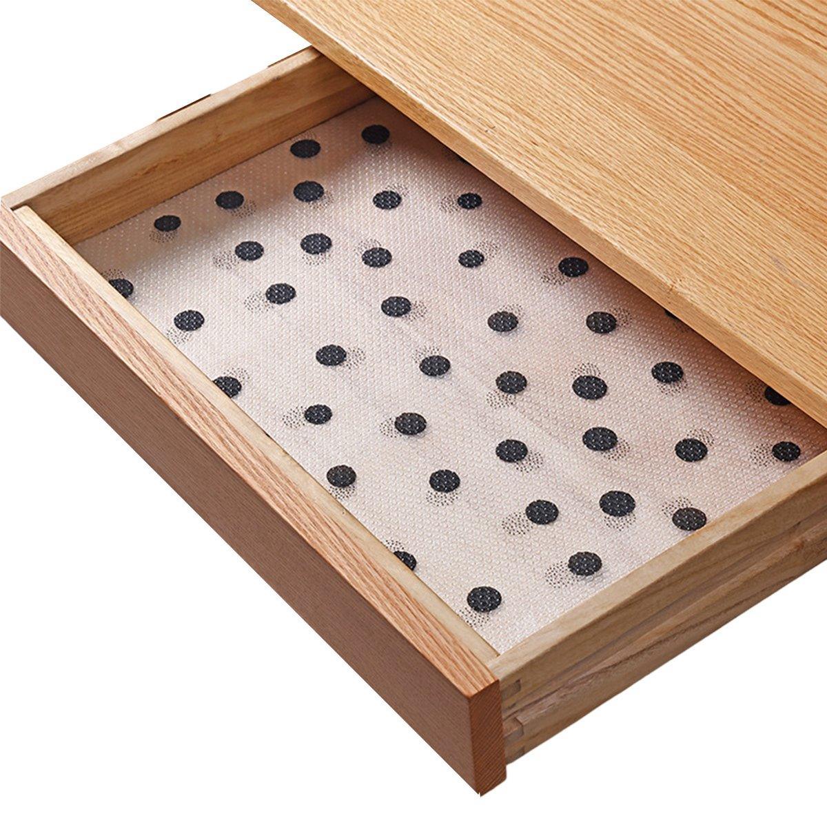 Household Drawer Liner Paper Wardrobe Dustproof Cabinet Mat Grease Proof Mat - Tulip